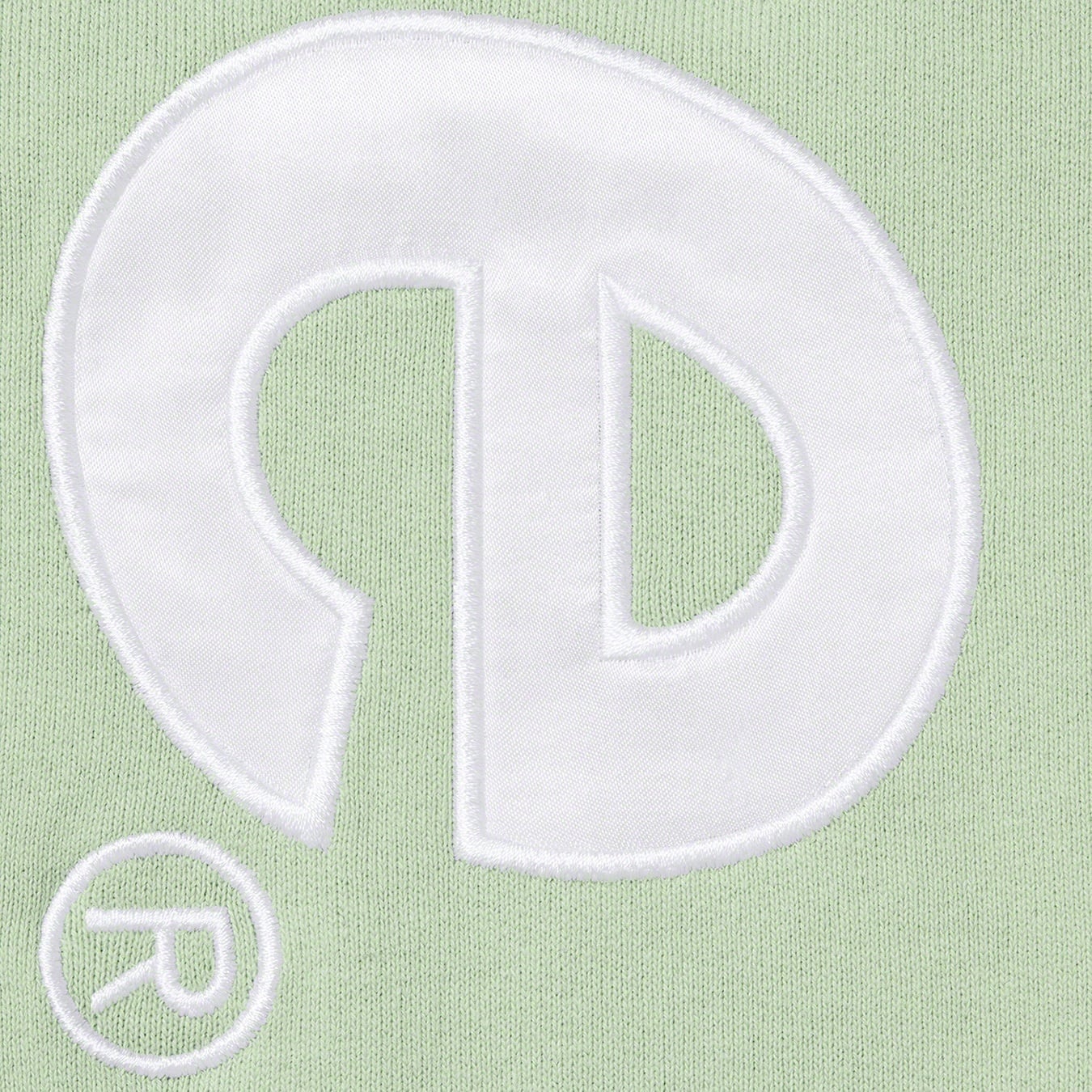 Satin Appliqué Hooded Sweatshirt view 18